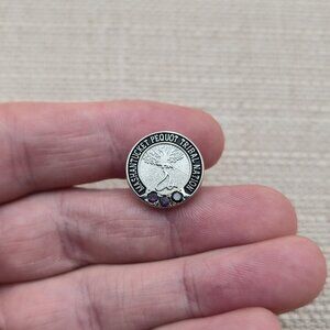 Sterling Silver Mashantucket Pequot Tribal Nation Pin A5523